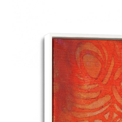 [Color:Opaque White], Picture of art in a White frame at an angle