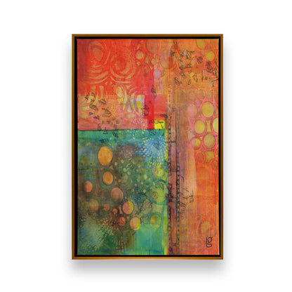 [Color:Polished Gold], Picture of art in a Polished Gold frame