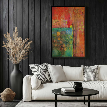 Picture of art in a room