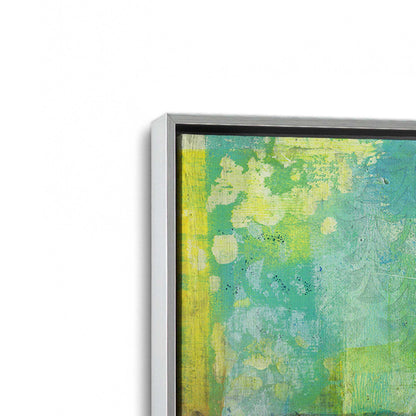 [Color:Polished Chrome], Picture of art in a Polished Chrome frame at an angle