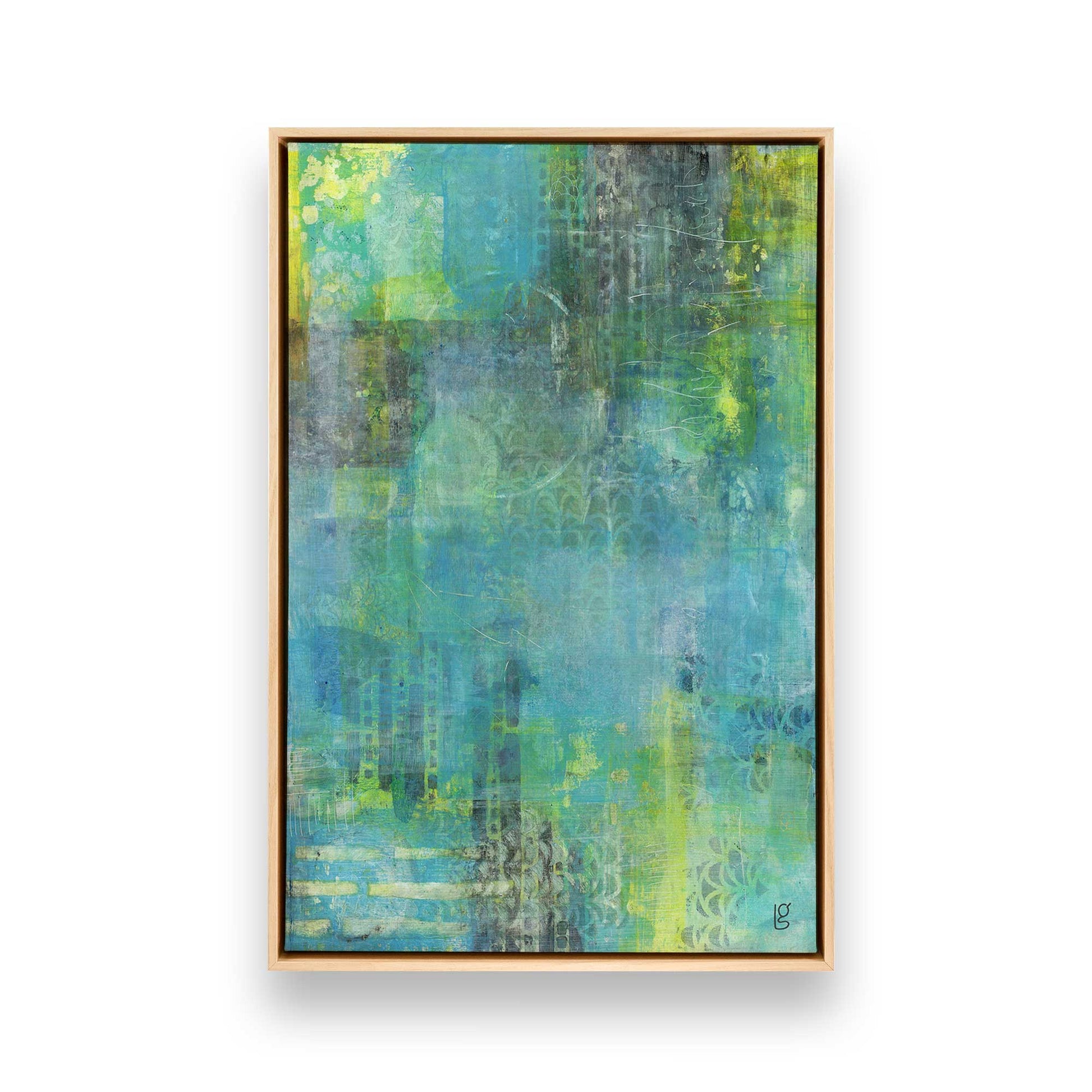 [Color:American Maple], Picture of art in a American Maple frame