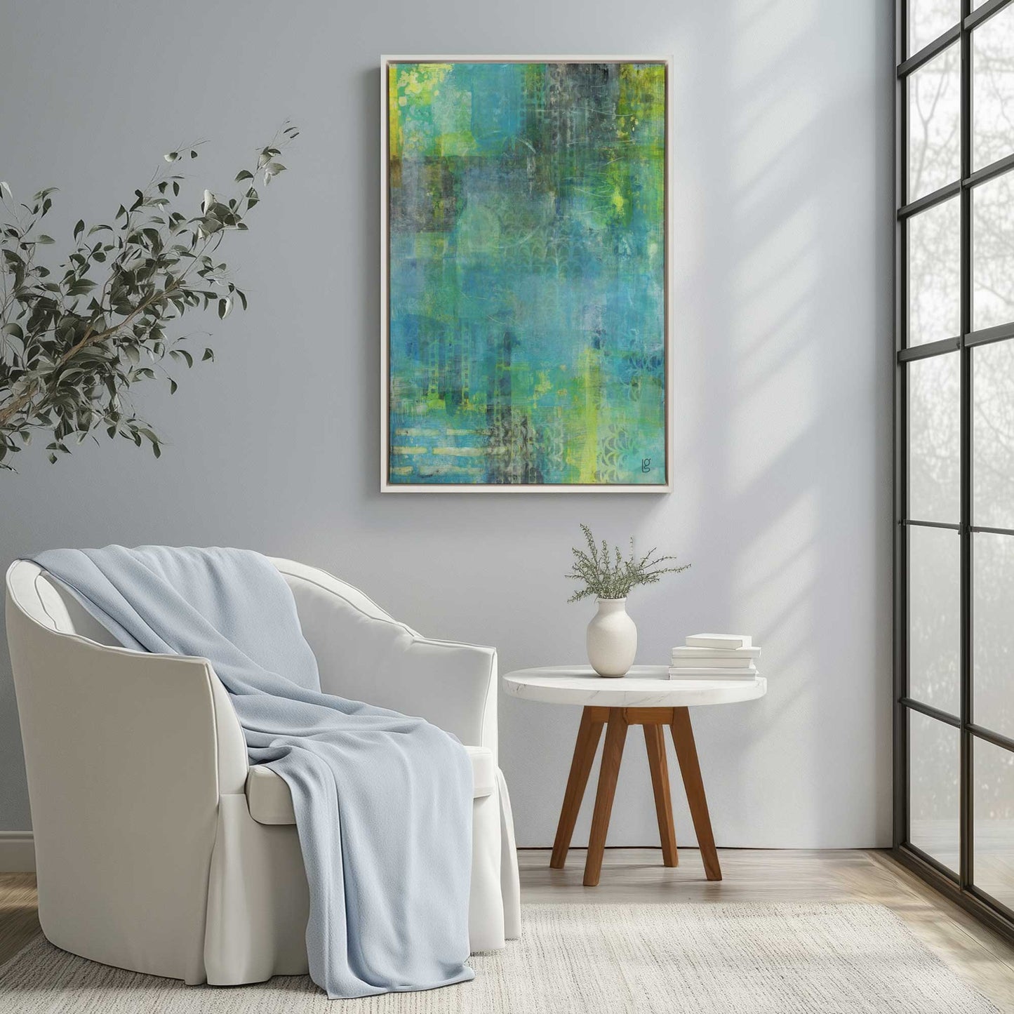 Picture of art in a room