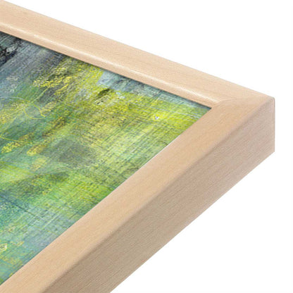 [Color:Raw Maple], Picture of art in a Raw Maple frame at an angle