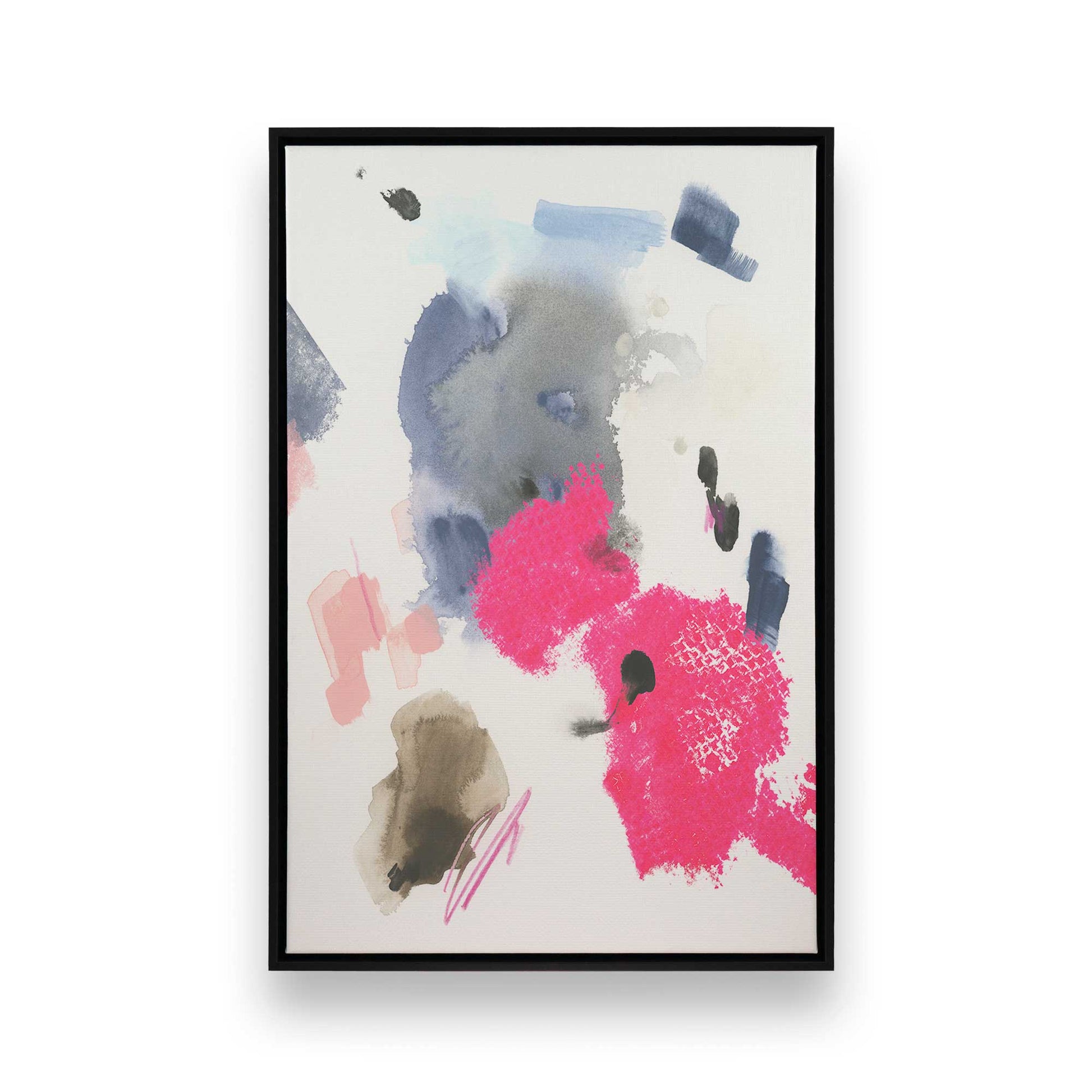 [Color:Satin Black], Picture of art in a Satin Black frame