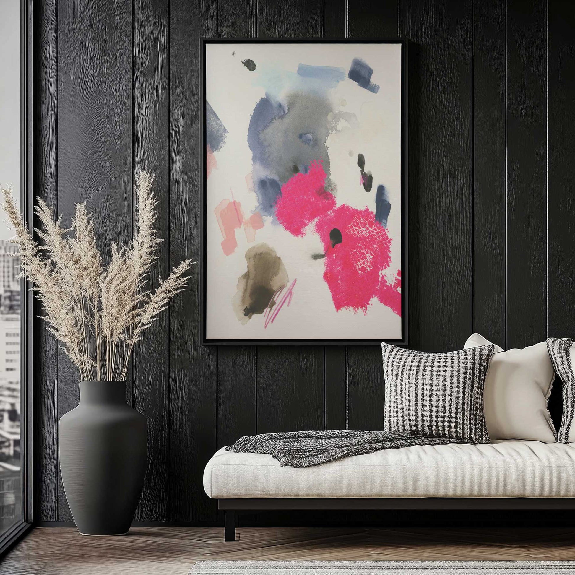 Picture of art in a room