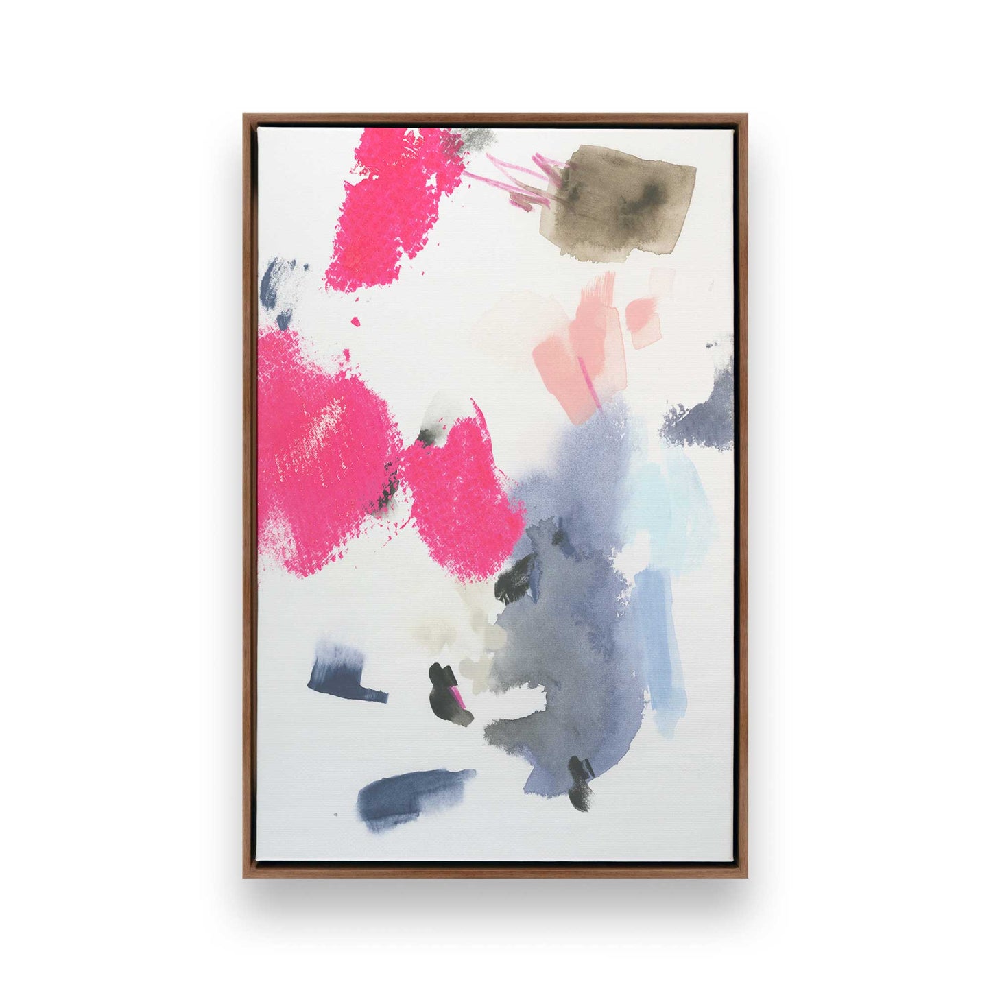 [Color:Walnut], Picture of art in a Walnut frame