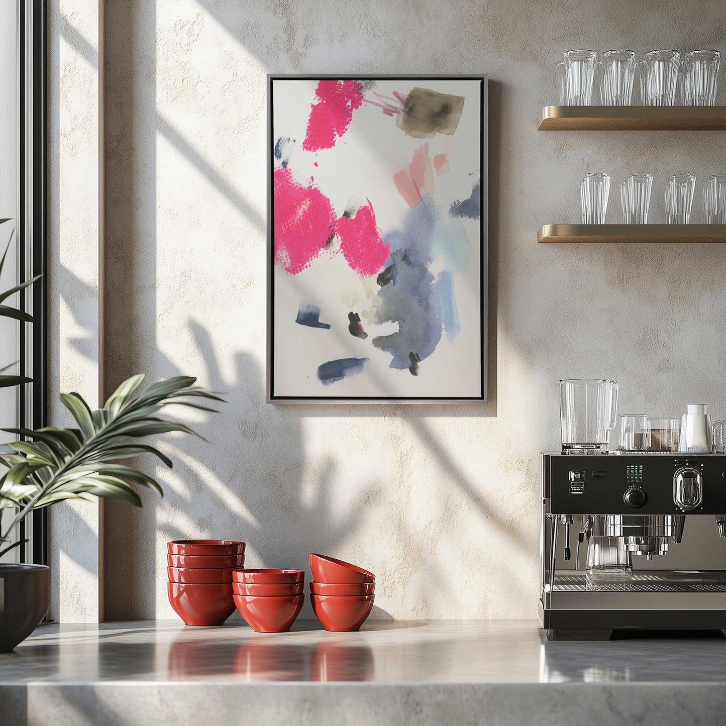 Picture of art in a room
