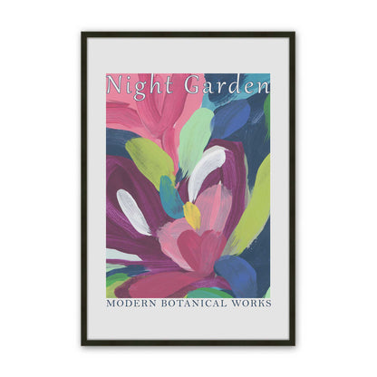 [Color:Satin Black], Picture of art in a Satin Black frame
