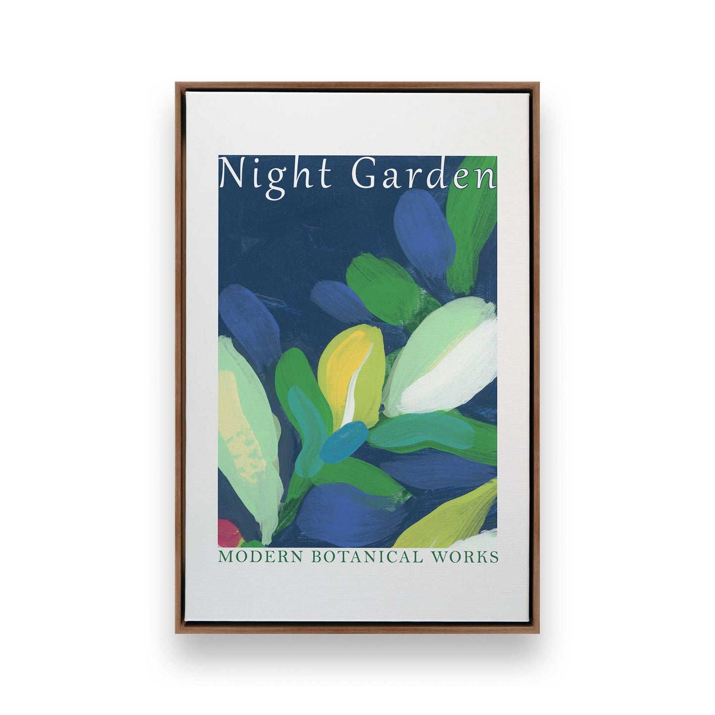 [Color:Walnut], Picture of art in a Walnut frame