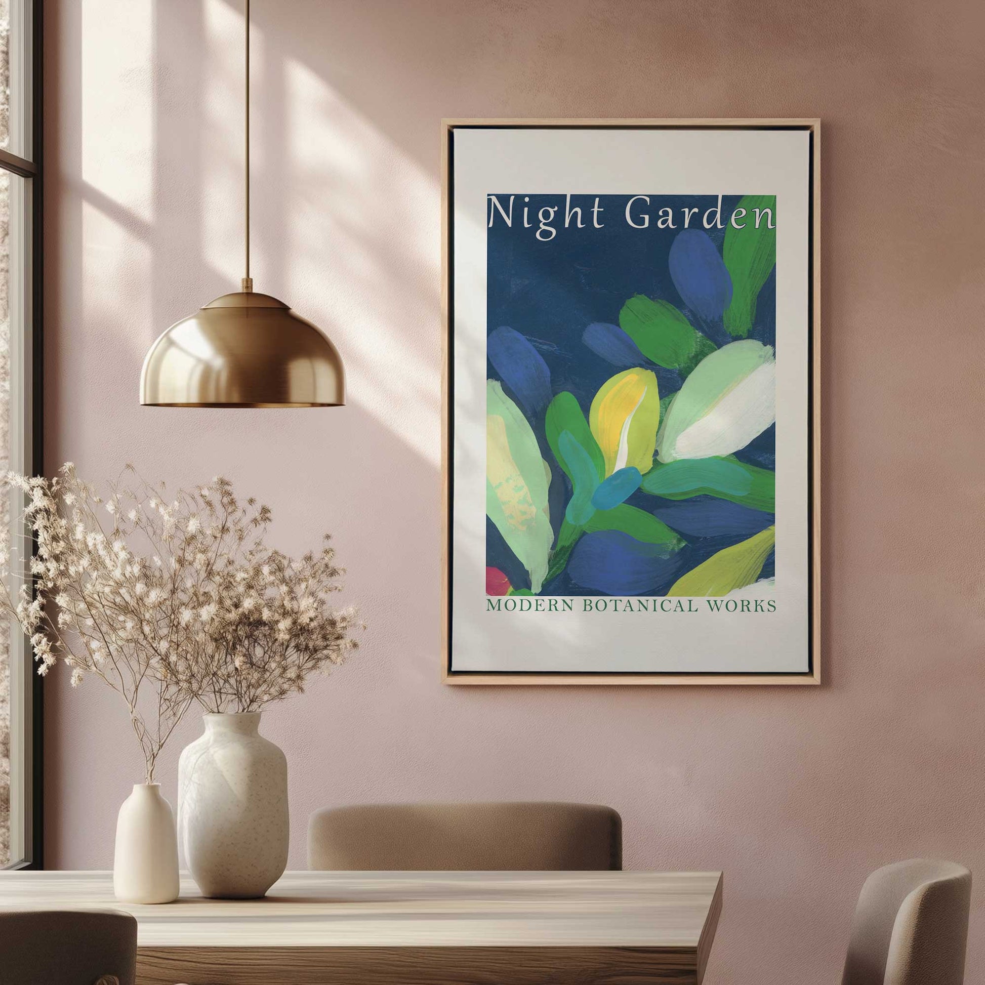 Picture of art in a room