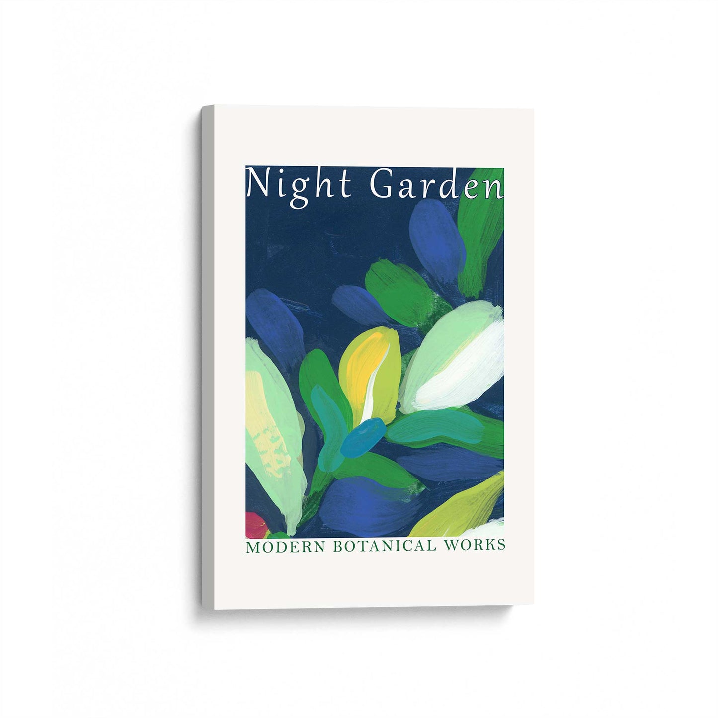 [Color:Stretched Canvas], Picture of art at an angle