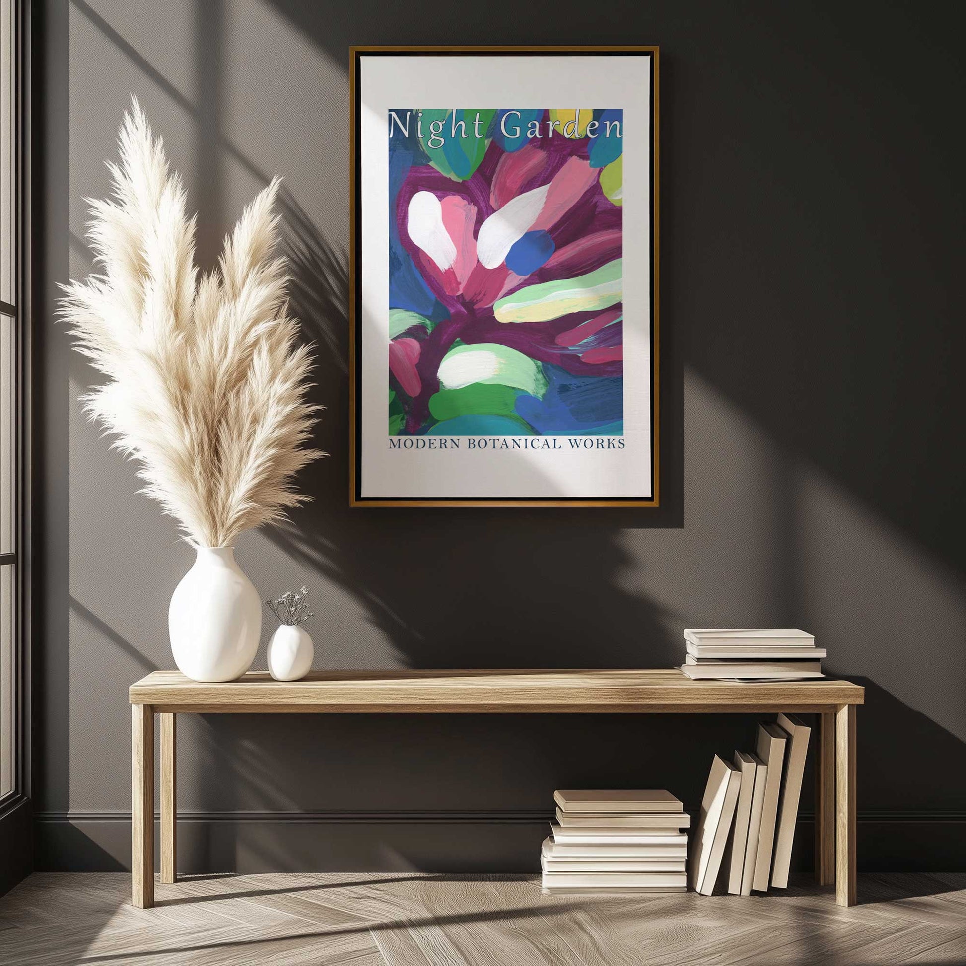 Picture of art in a room