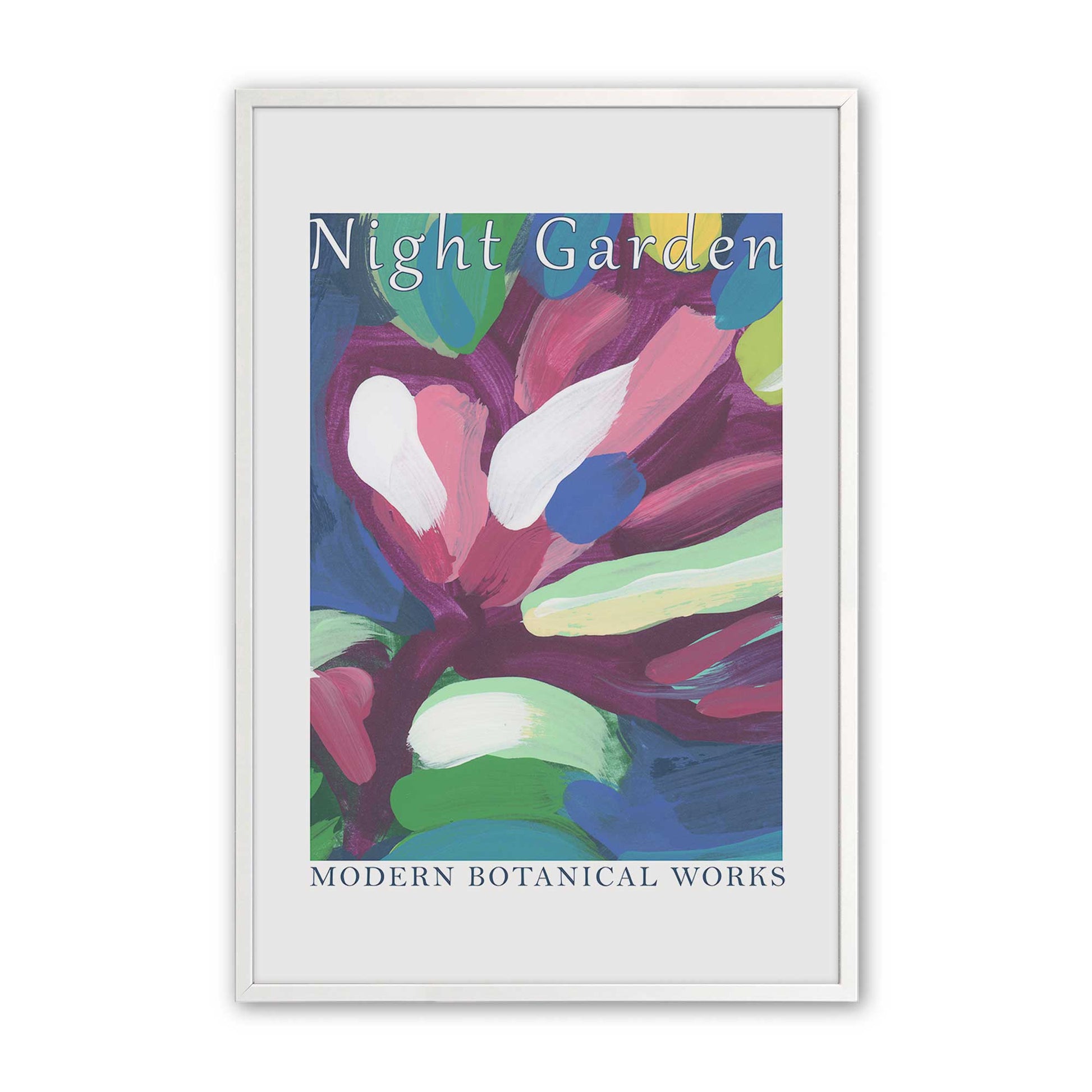 [Color:Opaque White], Picture of art in a Opaque White frame
