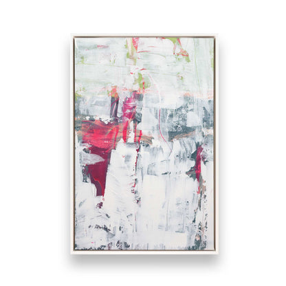 [Color:Opaque White], Picture of art in a White frame