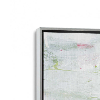 [Color:Polished Chrome], Picture of art in a Polished Chrome frame at an angle