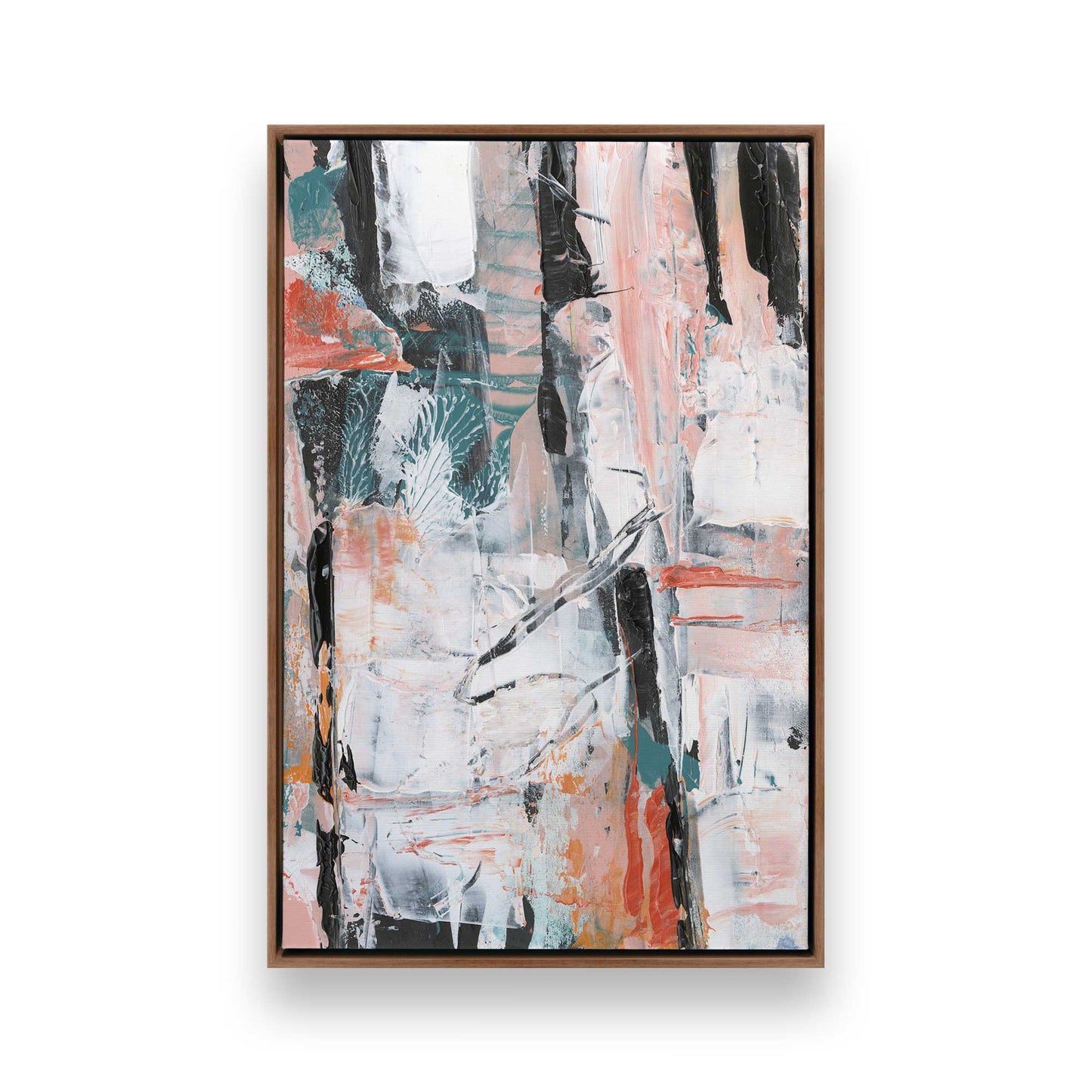 [Color:Walnut], Picture of art in a Walnut frame