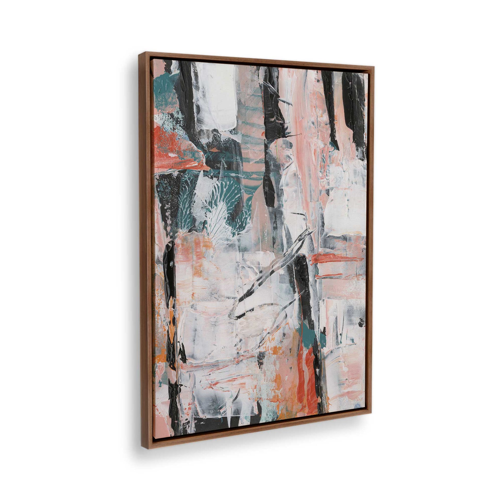 [Color:Walnut], Picture of the corner of the art