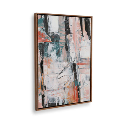 [Color:Walnut], Picture of the corner of the art