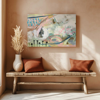 Picture of art in a room