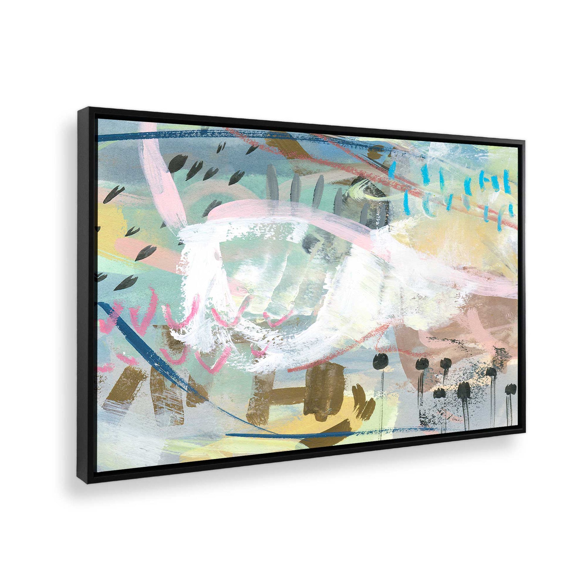 [Color:Satin Black], Picture of the corner of the art