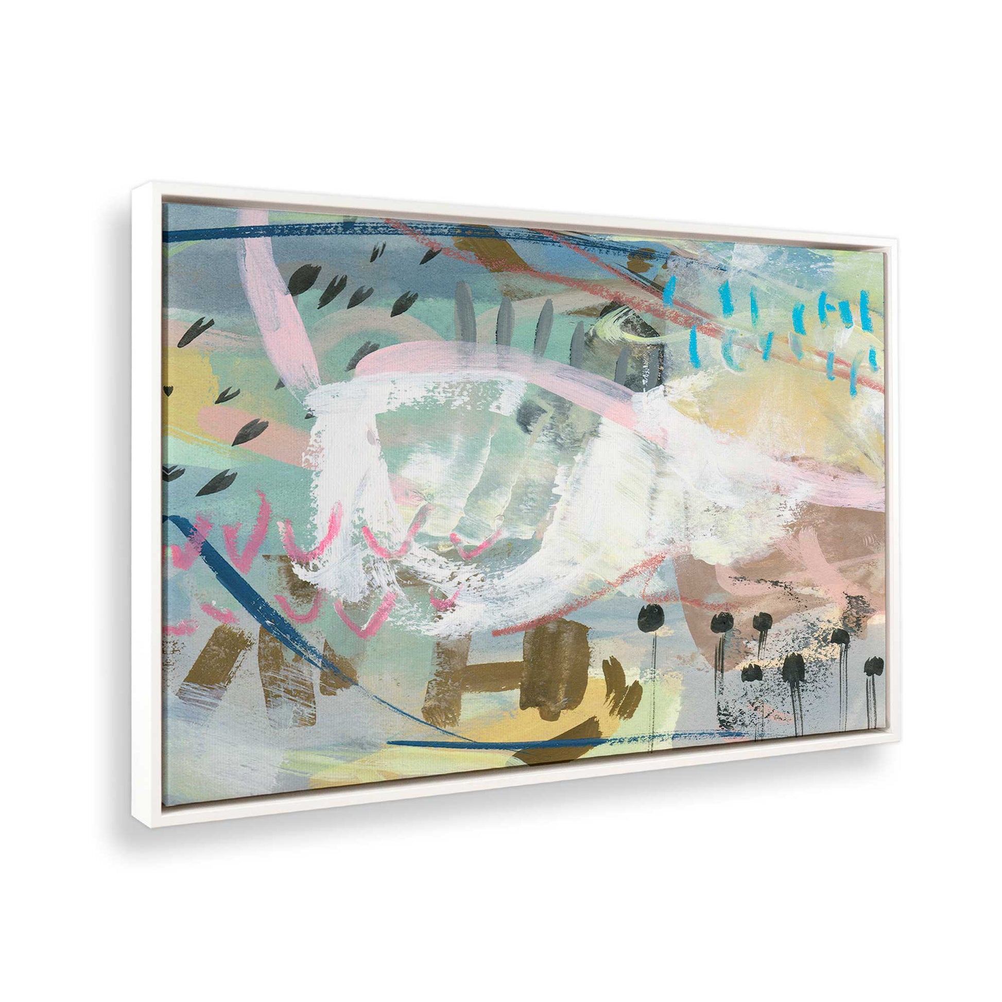 [Color:Opaque White], Picture of the corner of the art