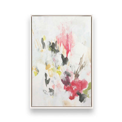 [Color:Opaque White], Picture of art in a White frame