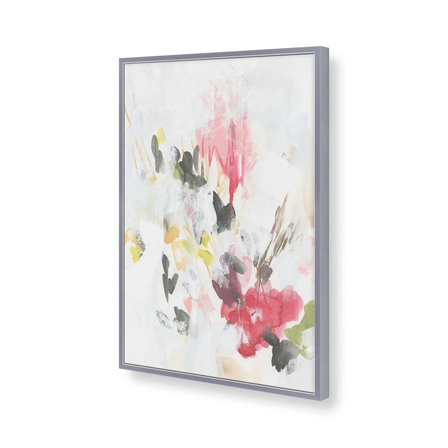 [Color:Polished Chrome], Picture of art in a Polished Chrome frame of the corner