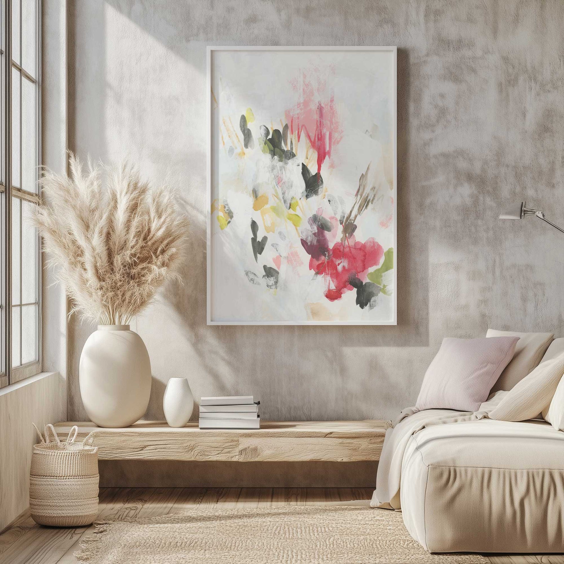 Picture of art in a room