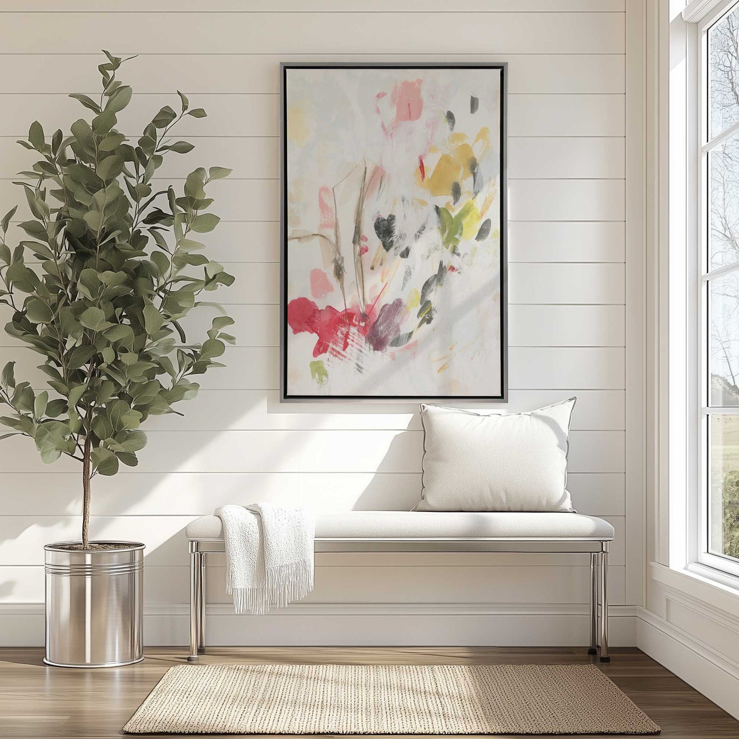 Picture of art in a room