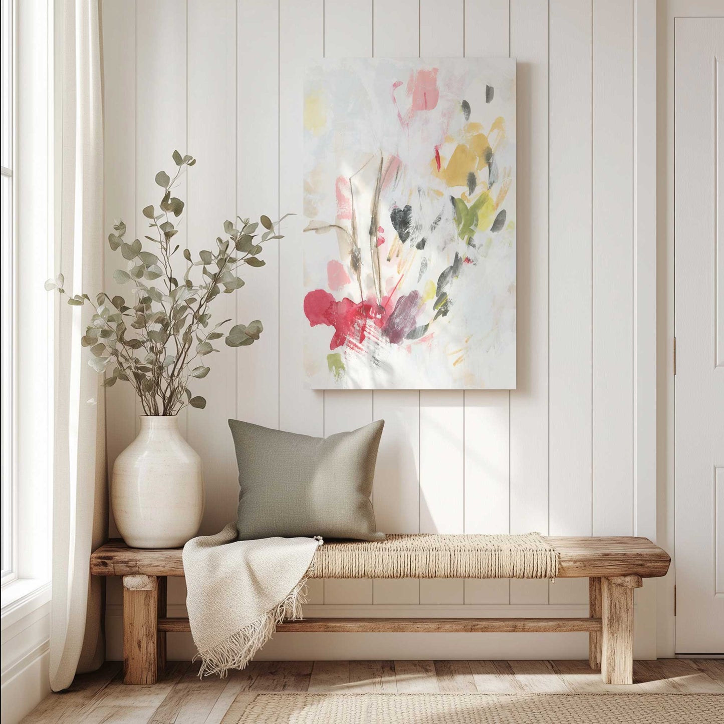 Picture of art in a room