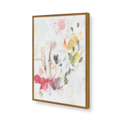 [Color:Polished Gold], Picture of art in a Polished Gold frame of the corner