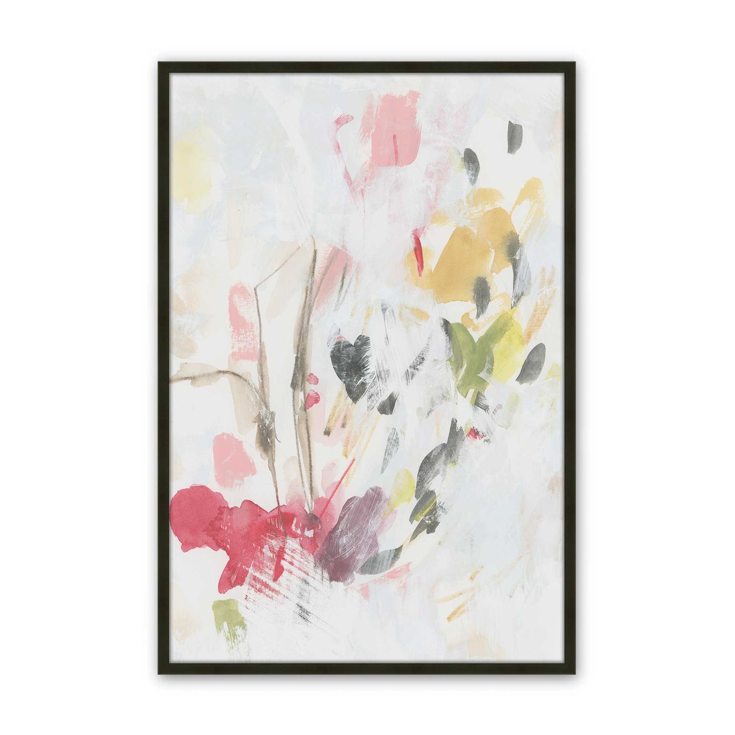 [Color:Satin Black], Picture of art in a Satin Black frame