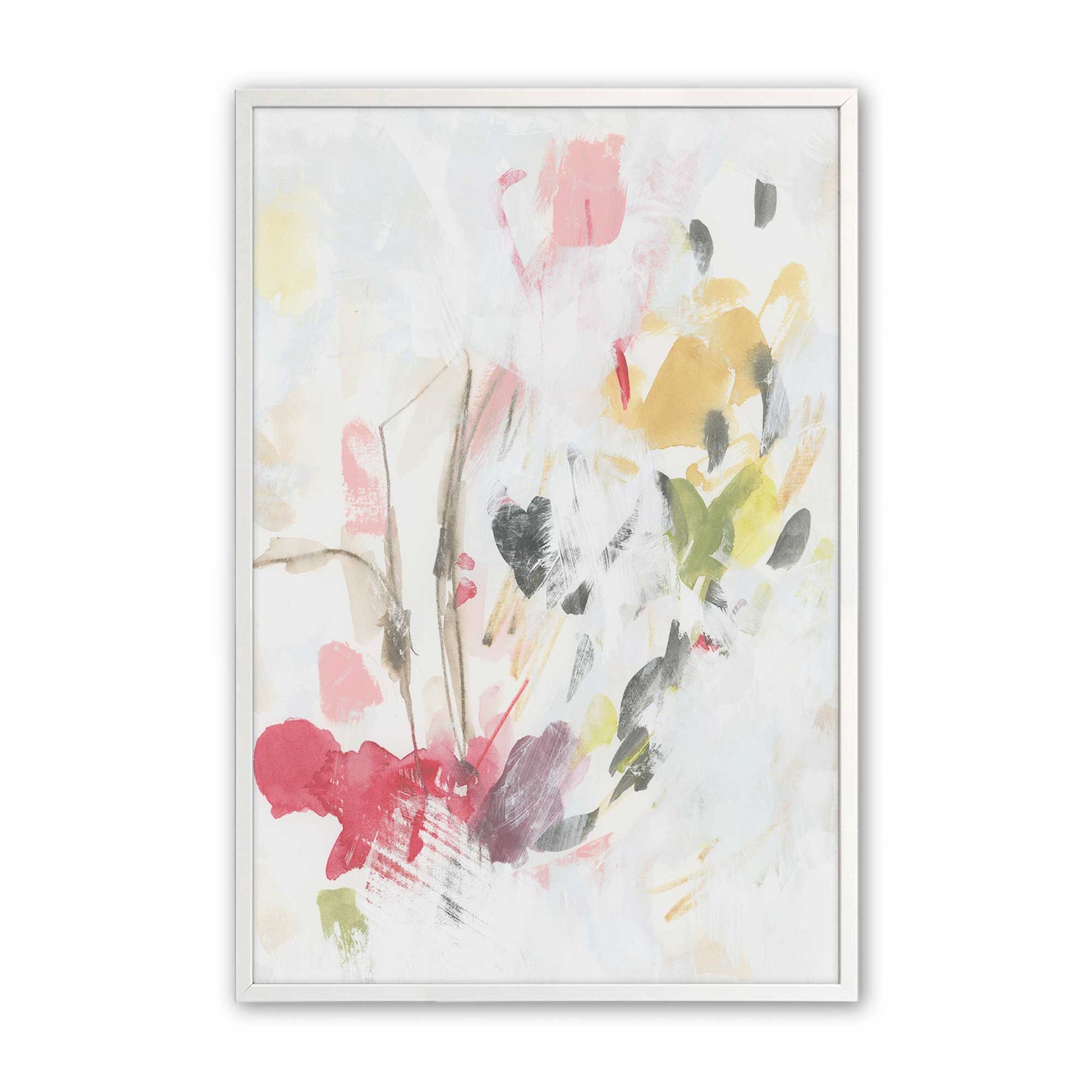 [Color:Opaque White], Picture of art in a Opaque White frame