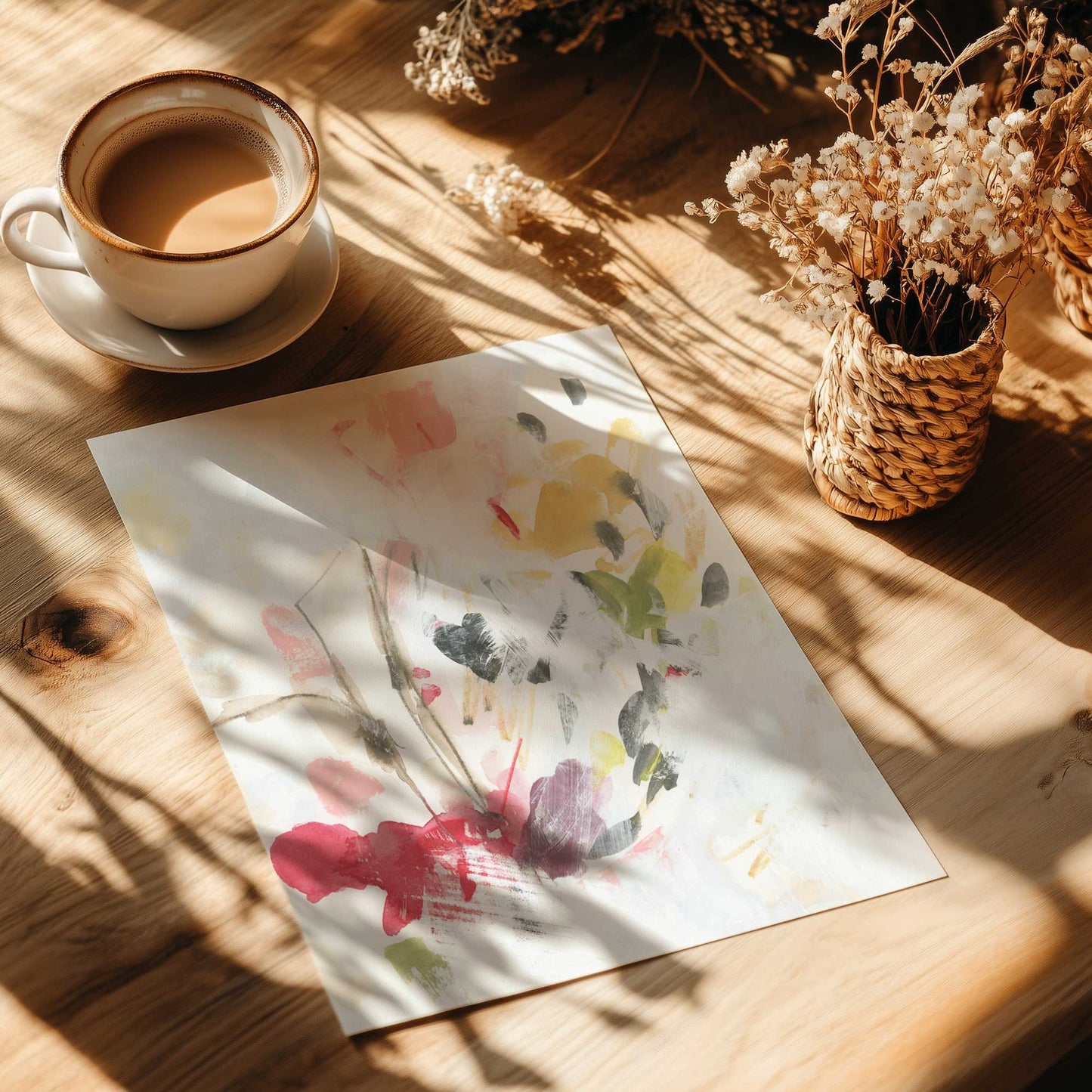 [Color:Rolled Print], Picture of close up of art