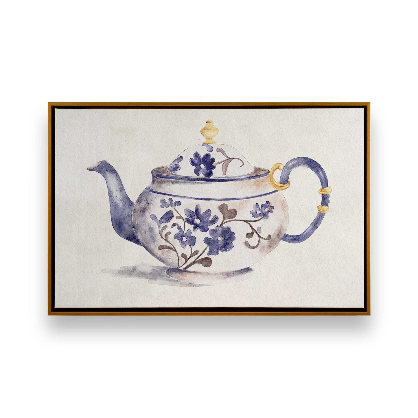 [Color:Polished Gold], Picture of art in a Polished Gold frame