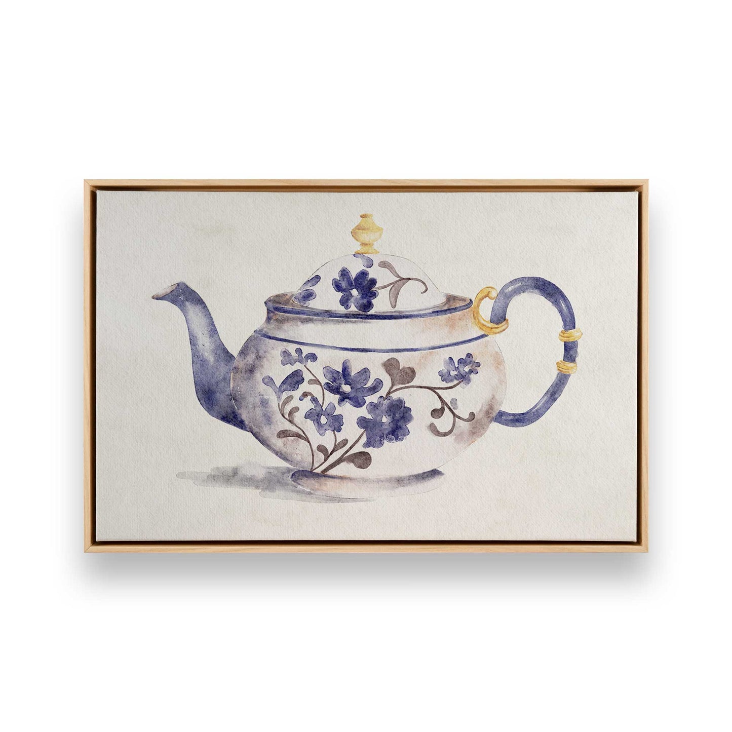 [Color:American Maple], Picture of art in a American Maple frame