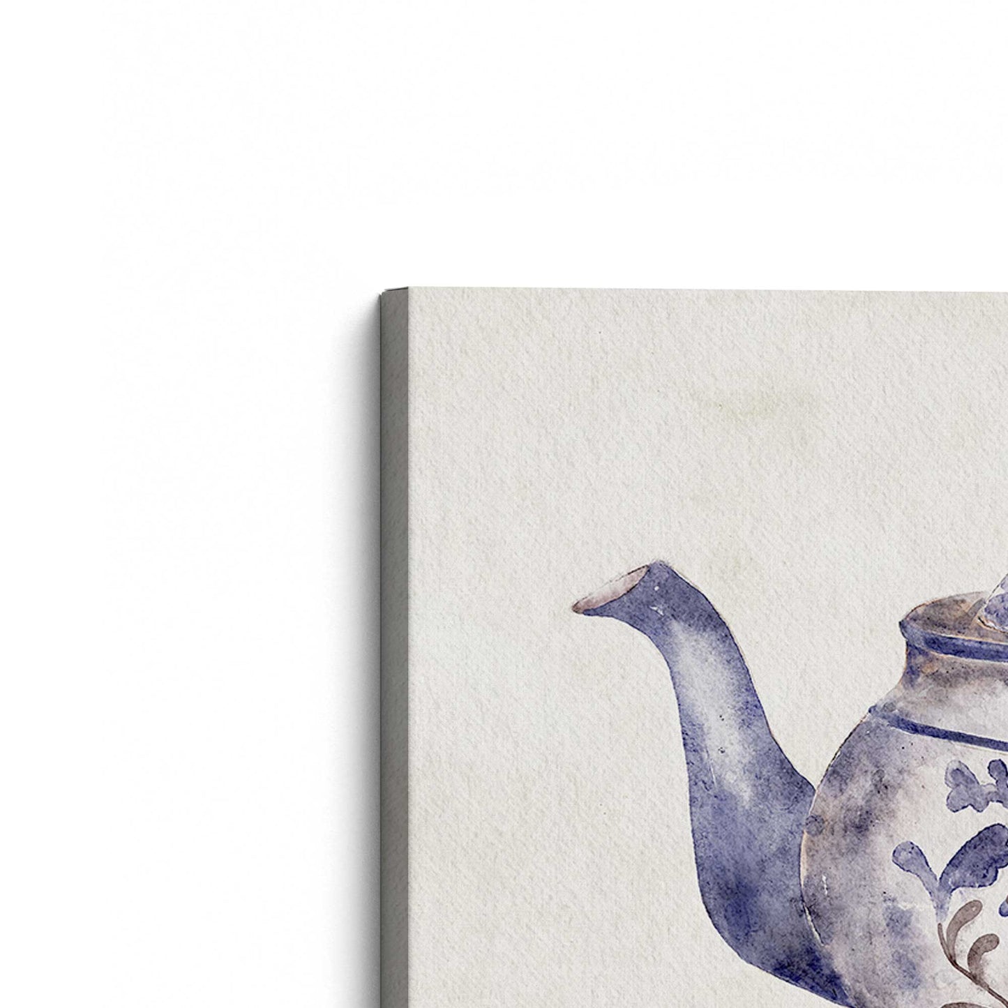 [Color:Stretched Canvas], Picture of the corner of the art