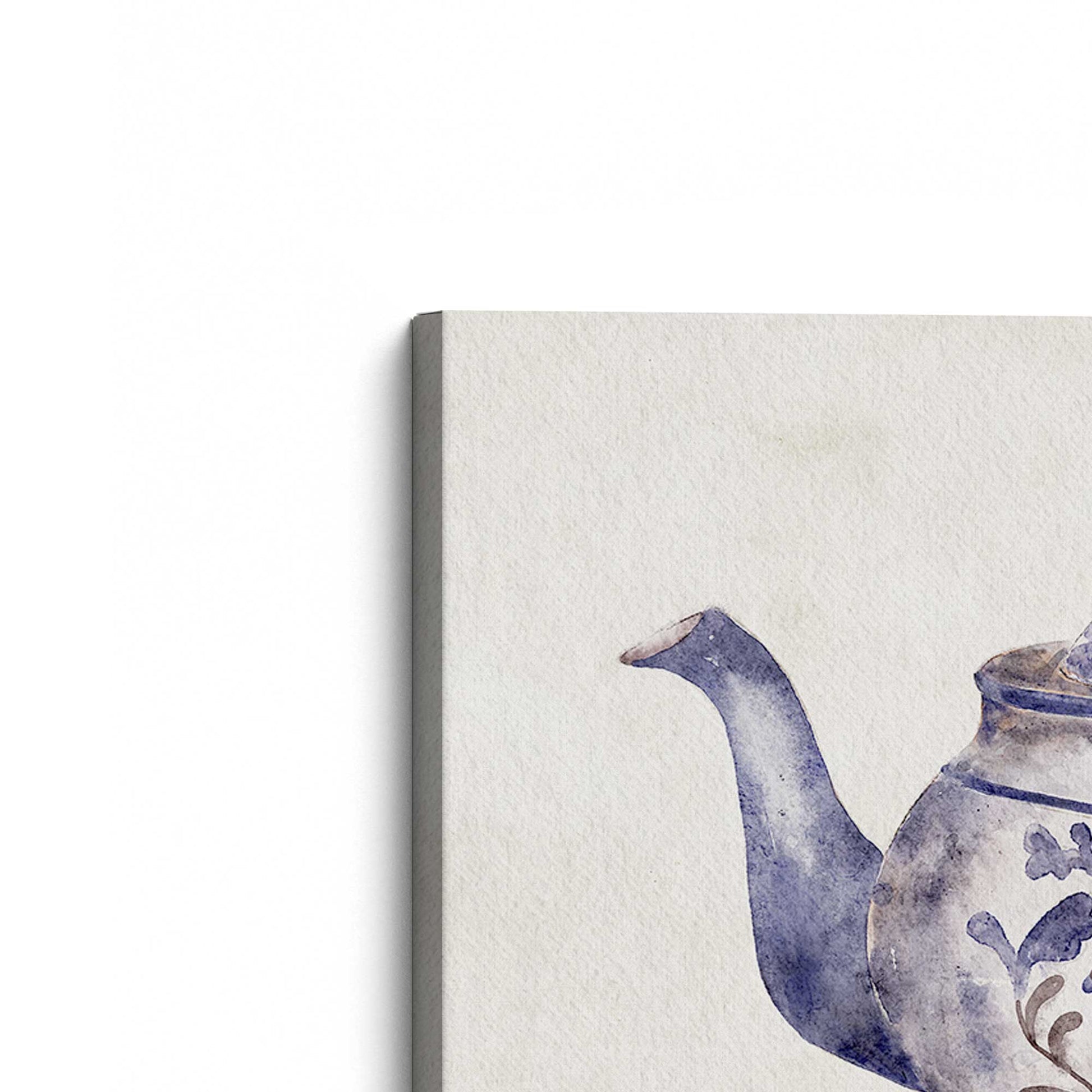 [Color:Stretched Canvas], Picture of the corner of the art