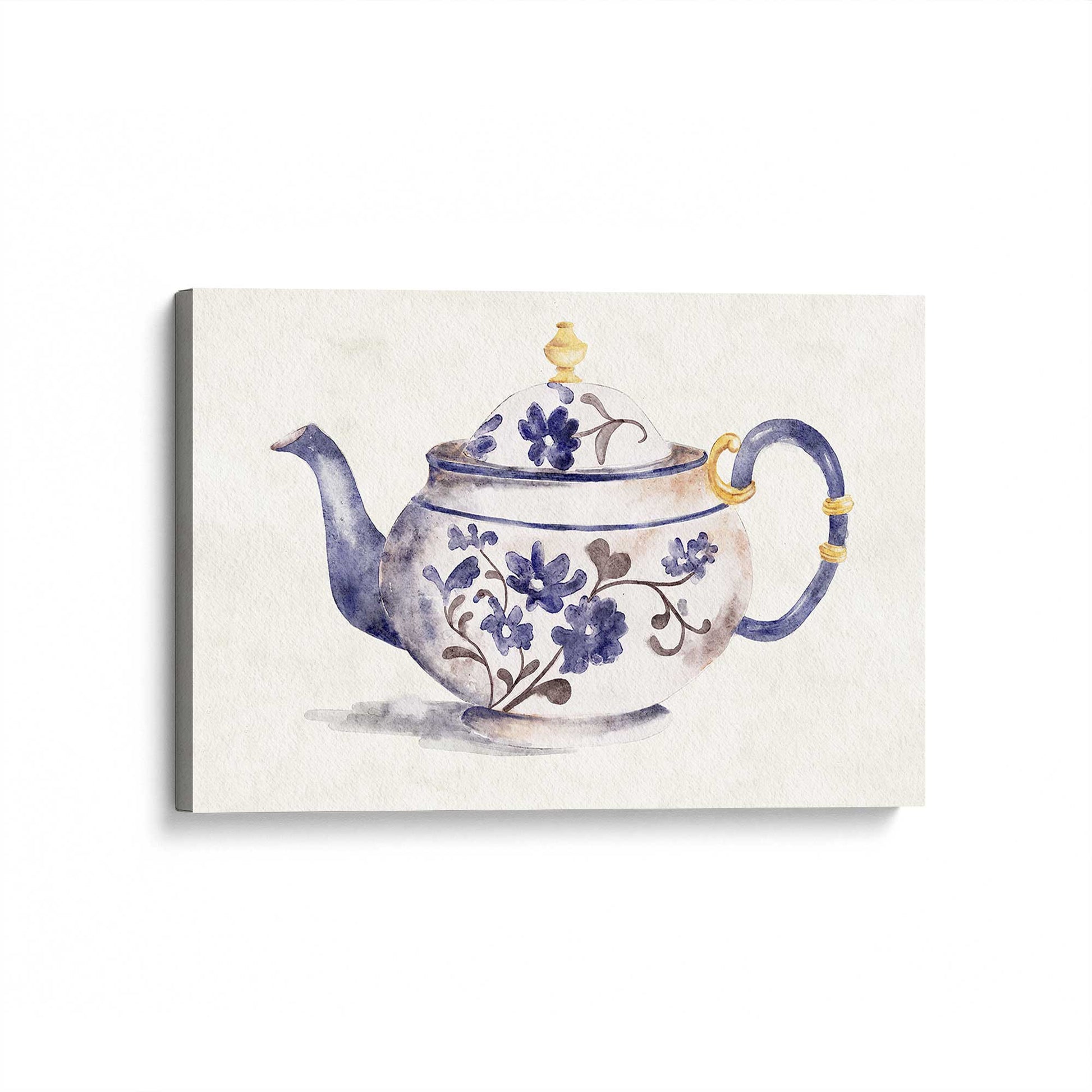 [Color:Stretched Canvas], Picture of art at an angle