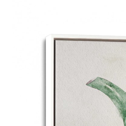 [Color:Opaque White], Picture of art in a White frame at an angle