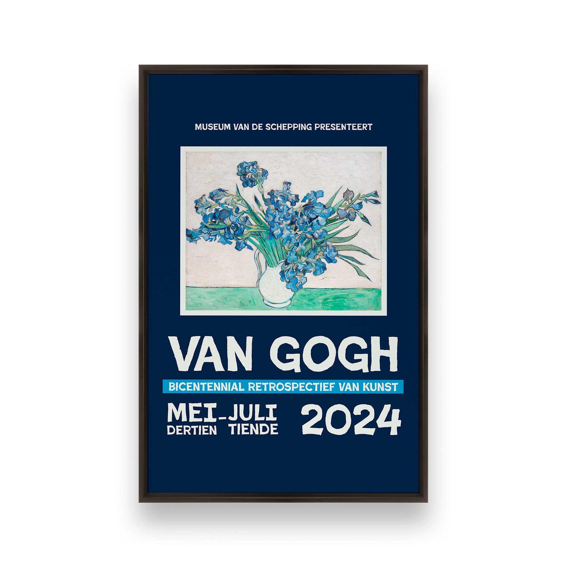 [Color:Espresso], Picture of art in a Espresso frame