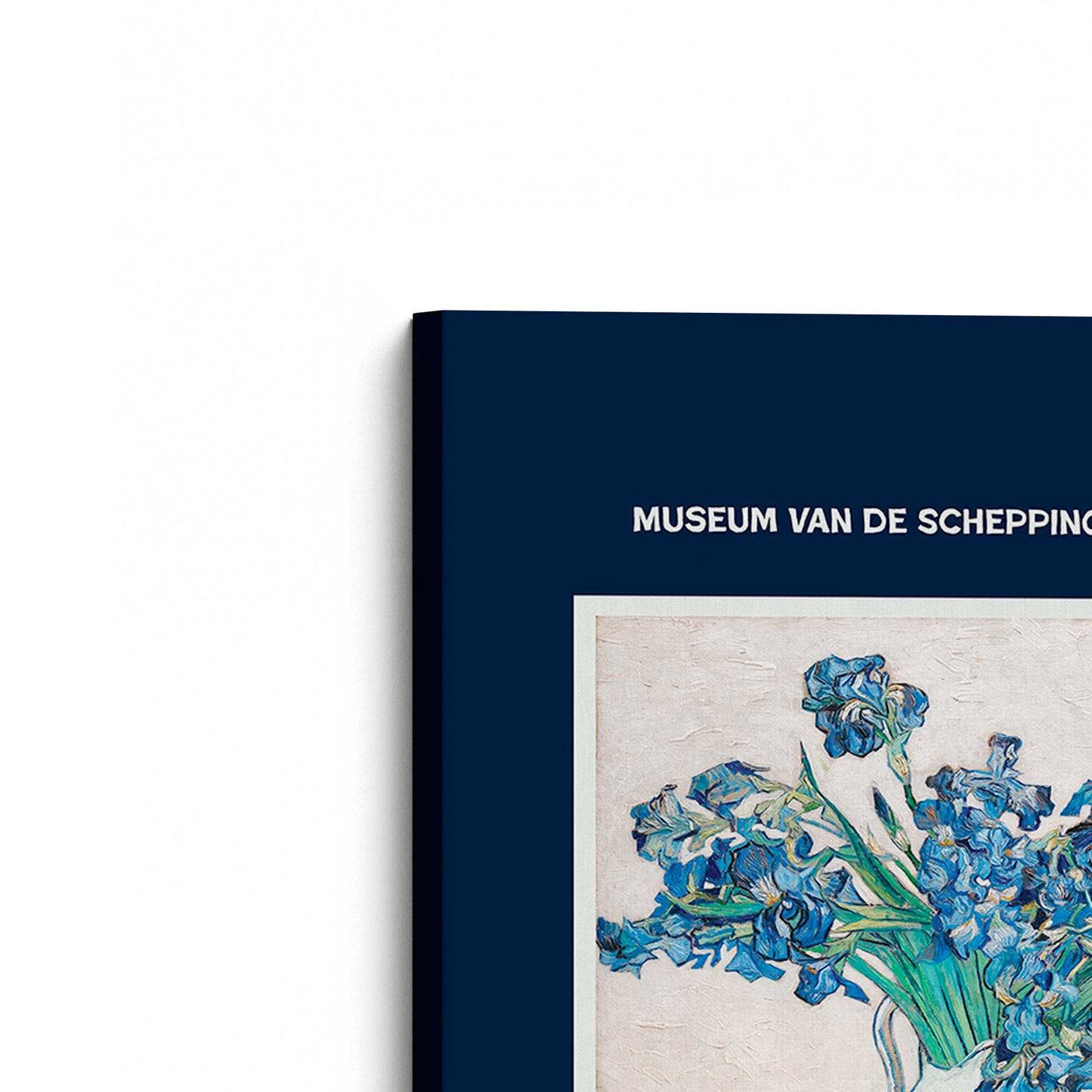 [Color:Stretched Canvas], Picture of the corner of the art