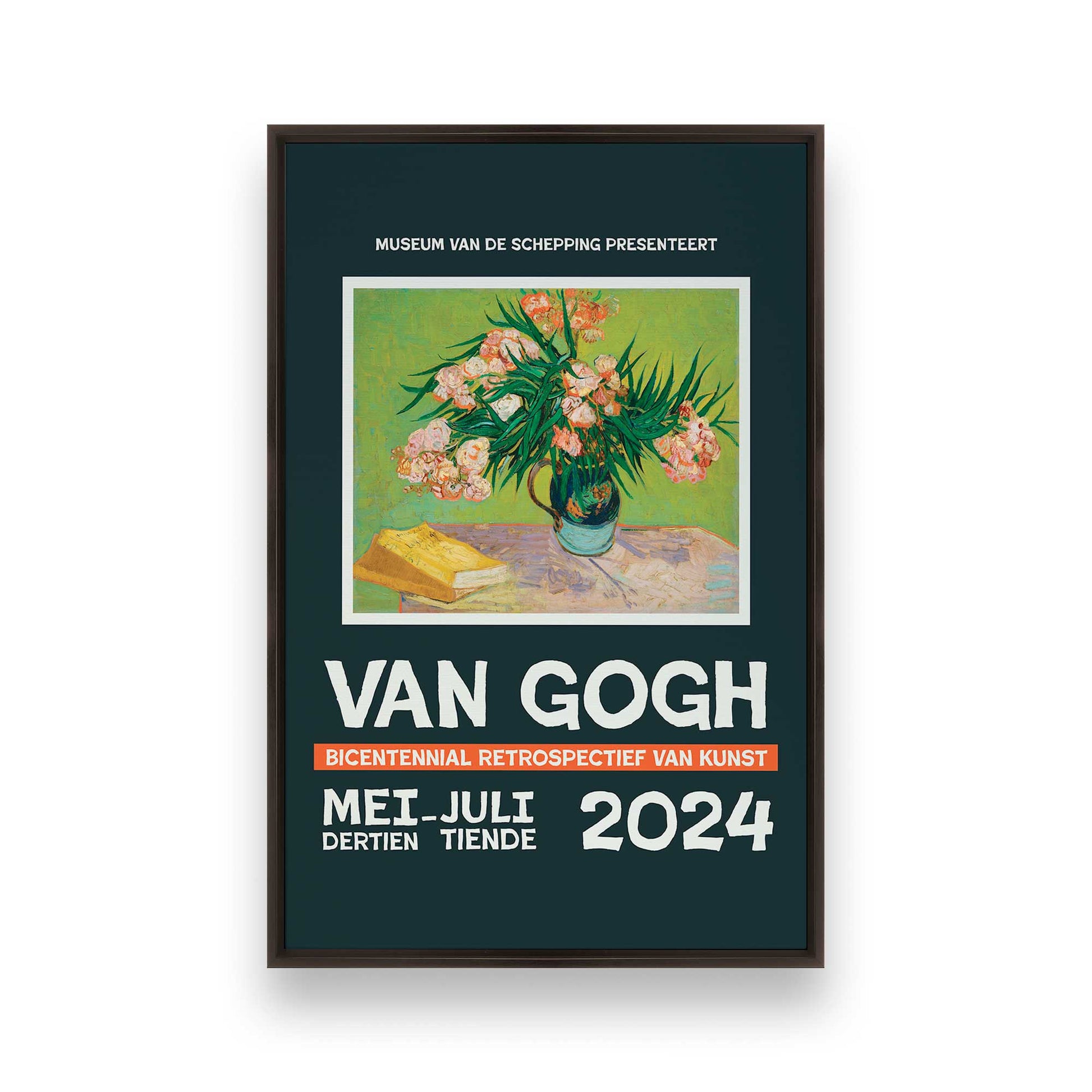 [Color:Espresso], Picture of art in a Espresso frame