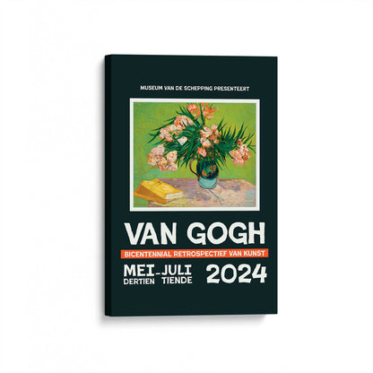 [Color:Stretched Canvas], Picture of art at an angle