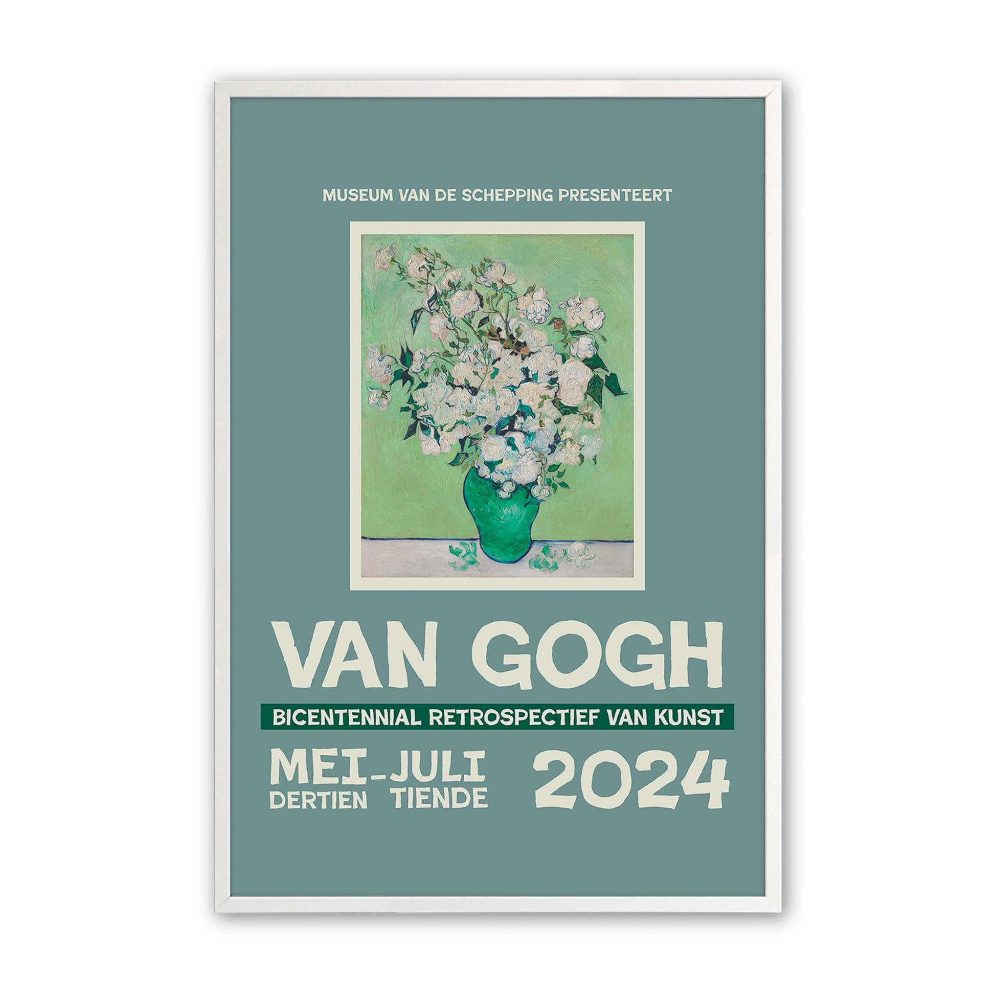[Color:Opaque White], Picture of art in a Opaque White frame