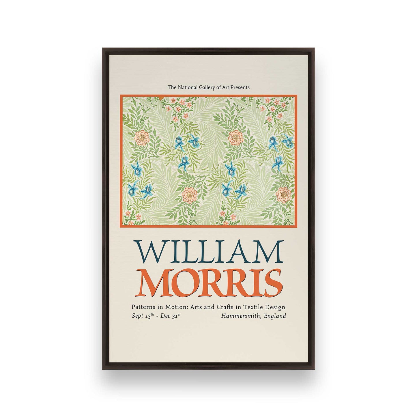 [Color:Espresso], Picture of art in a Espresso frame