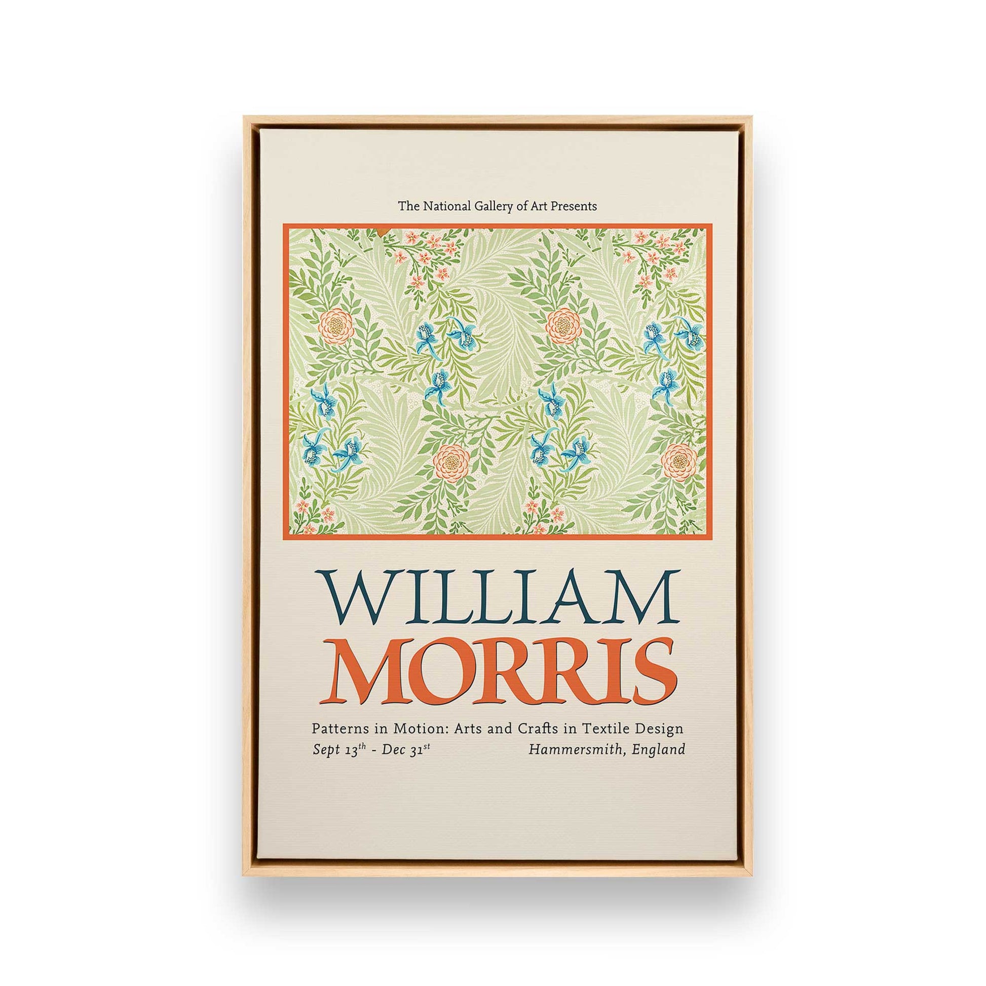 [Color:American Maple], Picture of art in a American Maple frame