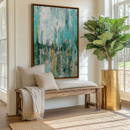 Picture of art in a room