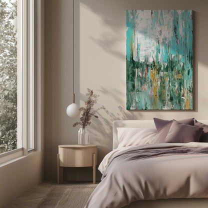 Picture of art in a room