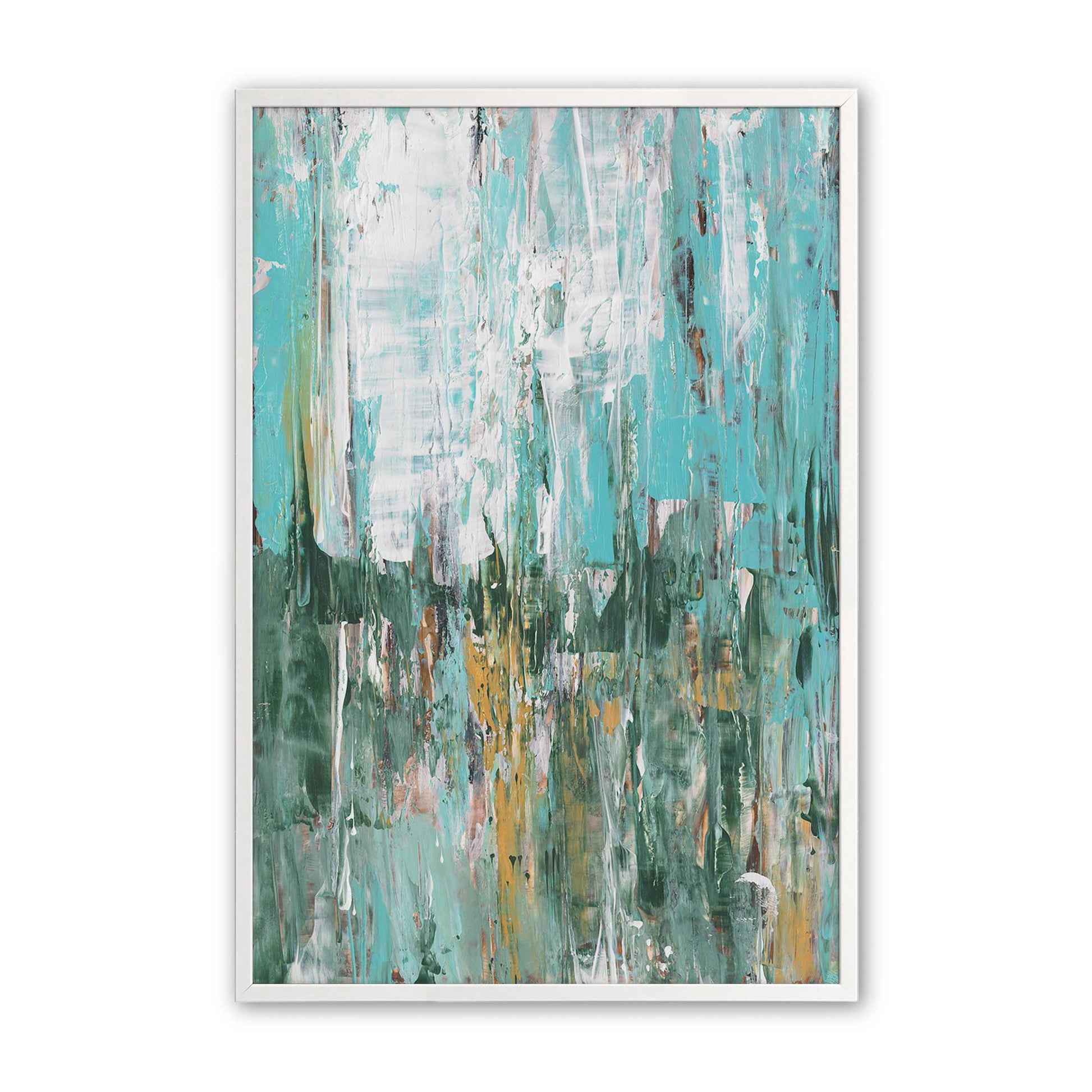 [Color:Opaque White], Picture of art in a Opaque White frame